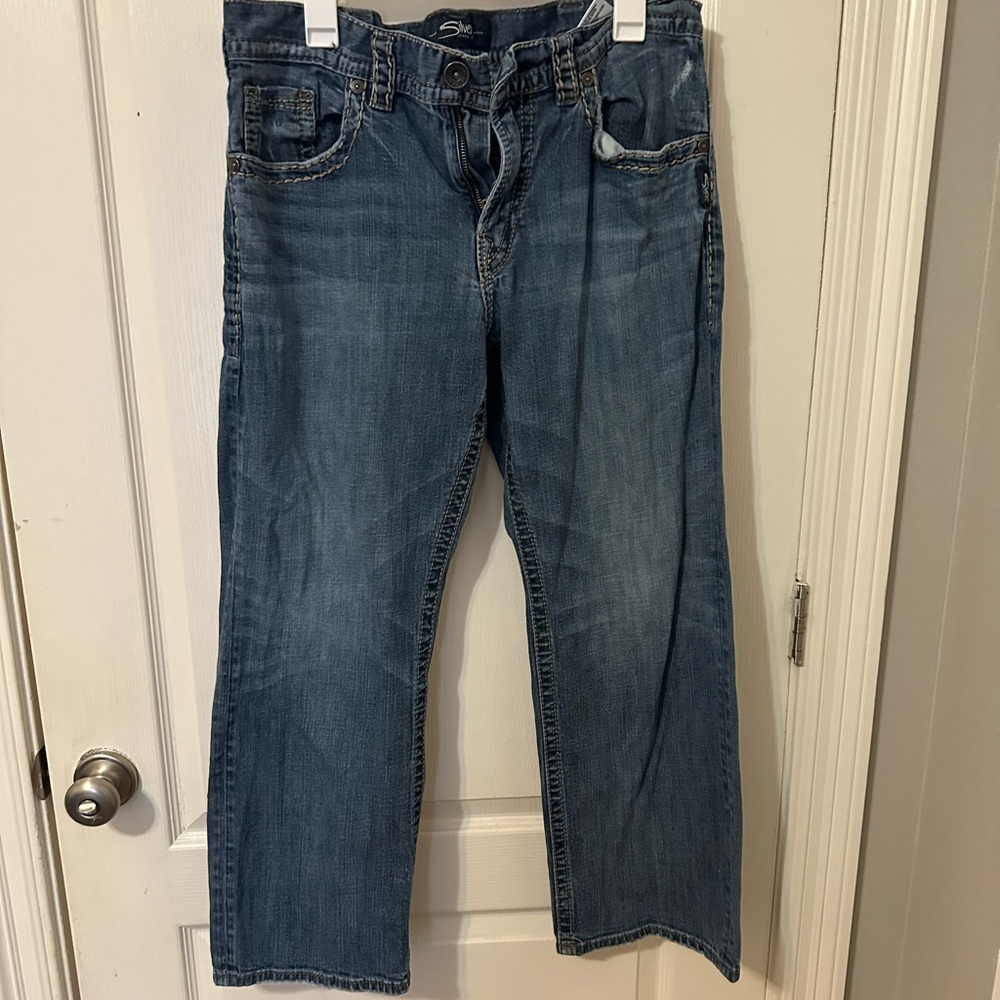 Men’s Silver Jeans